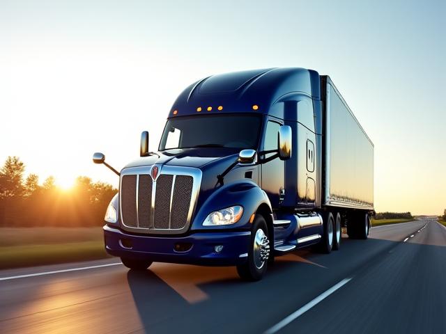 Modern fleet of late-model fuel-efficient tractors
